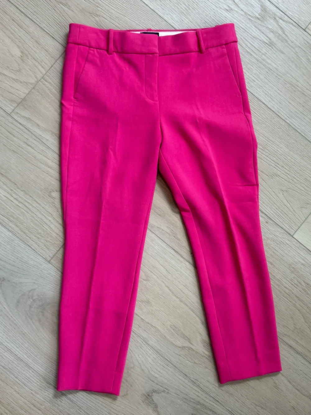 J. Crew Fuchsia Skinny Stretch Pants